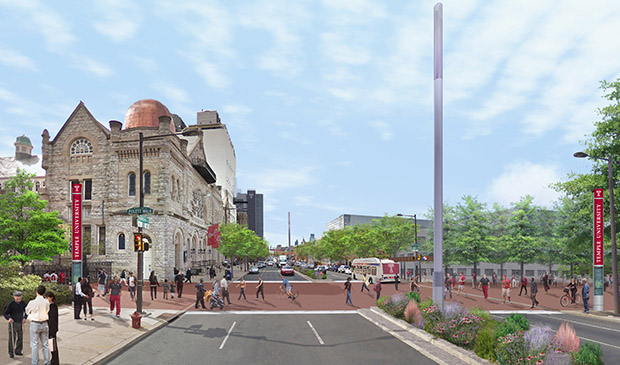 Temple University releases Landscape Master Plan