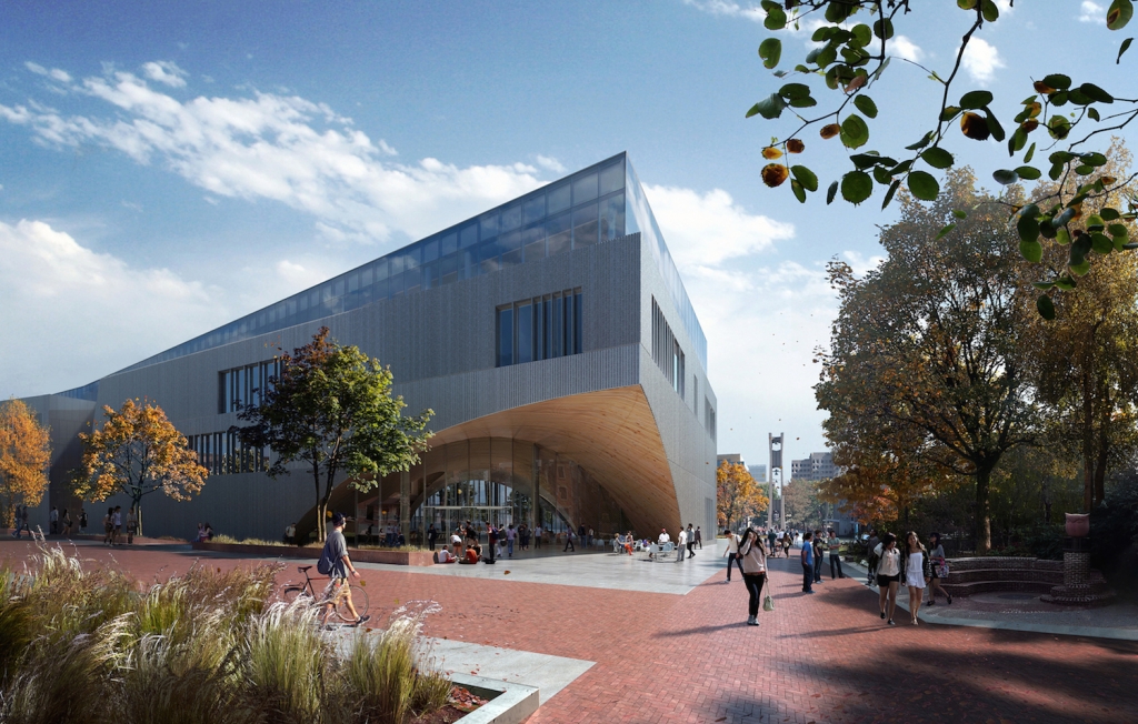 A futuristic new library for Temple University