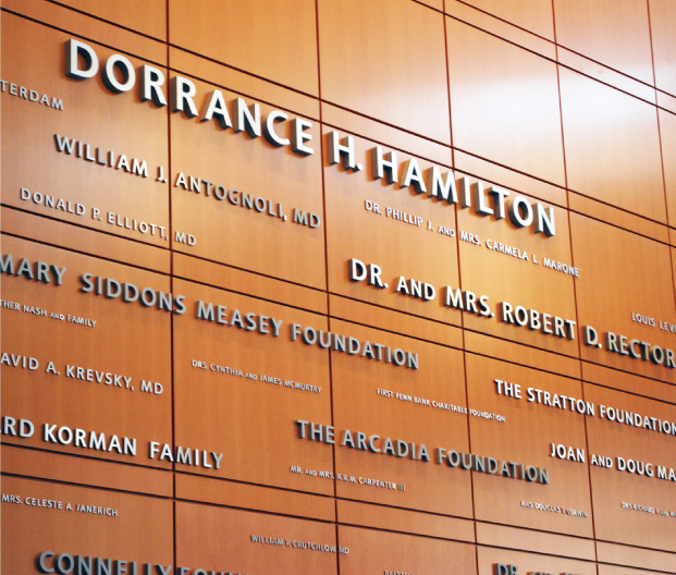 Jefferson University Hospital – Donor Recognition