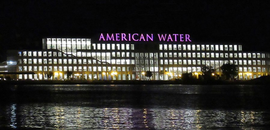 American Water arrives on the Delaware River skyline