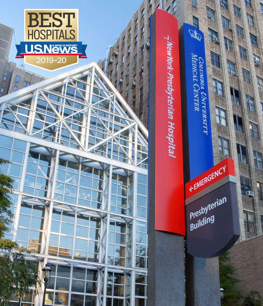 U.S. News and World Report survey recognizes CG client NewYork-Presbyterian Hospital