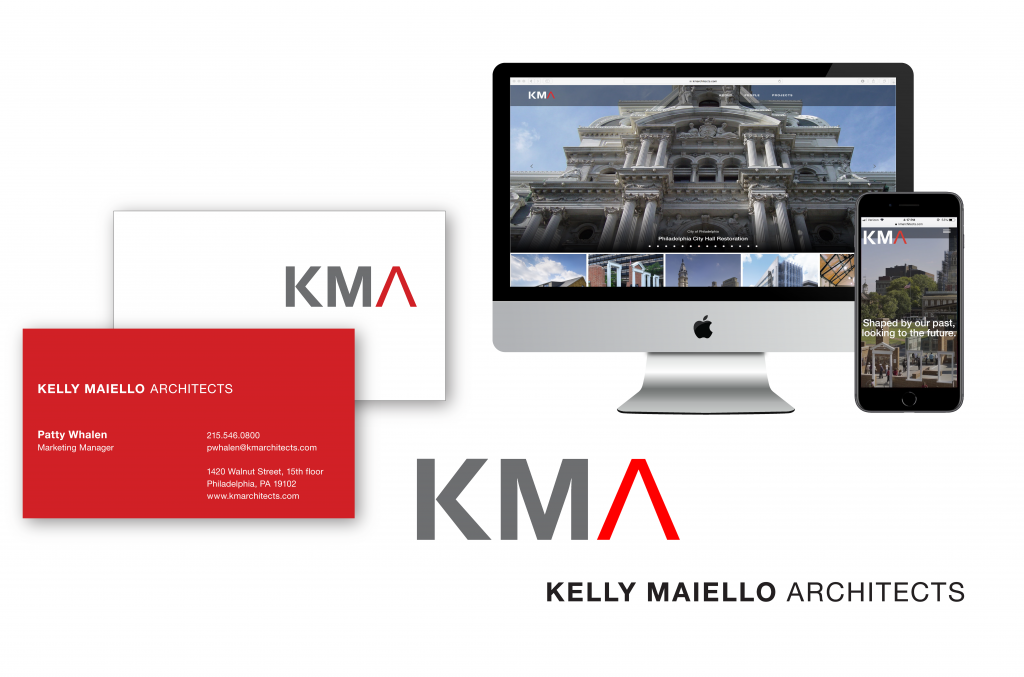 New identity for Kelly Maiello Architects