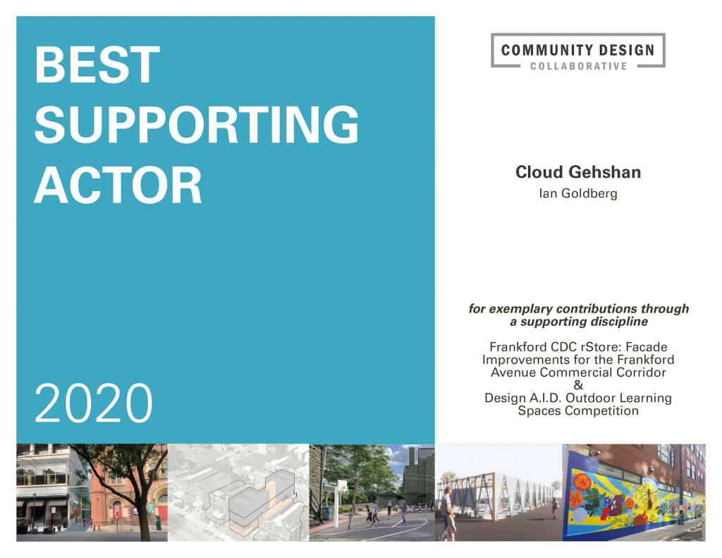 Ian Goldberg wins the 2020 CDC Best Supporting Actor Award