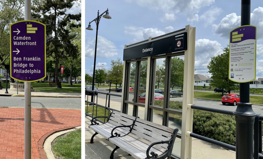 The Circuit Trails transit-to-trail wayfinding