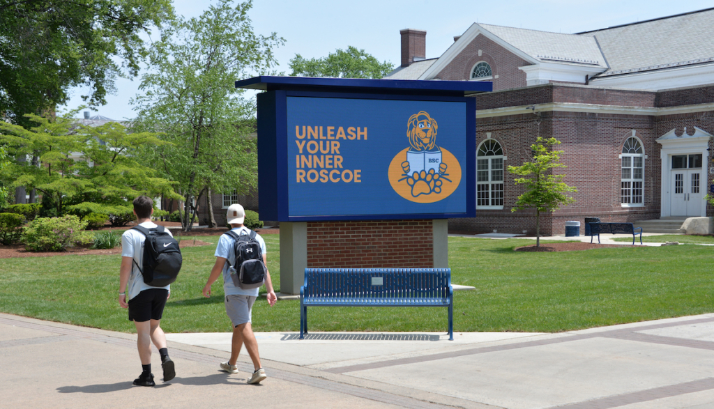 TCNJ gets a digital display